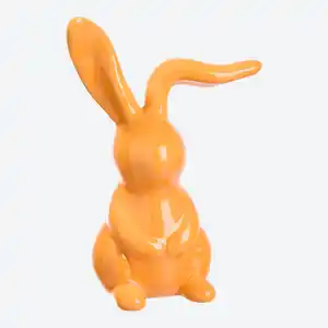 Deko-Hase aus Porzellan, ca. 25x16x10 cm