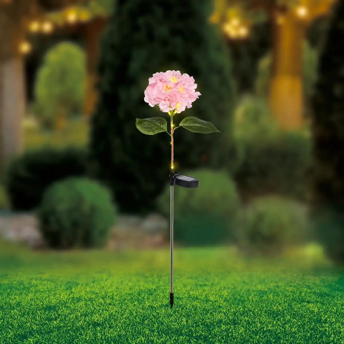 Bild 1 von Solar-Stab "Blume", Höhe ca. 70 cm