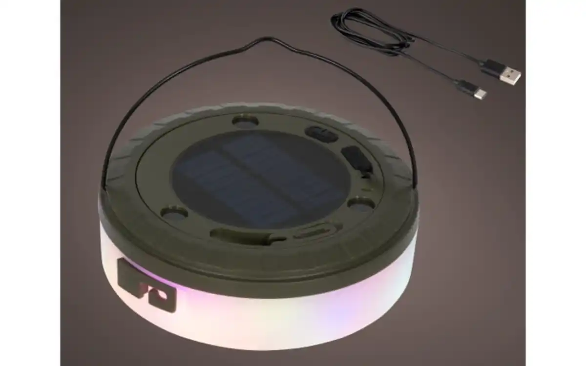 Bild 2 von Solar Strangbeleuchtung, mehrfarbig