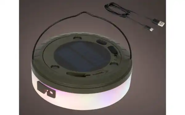 Bild 2 von Solar Strangbeleuchtung, mehrfarbig