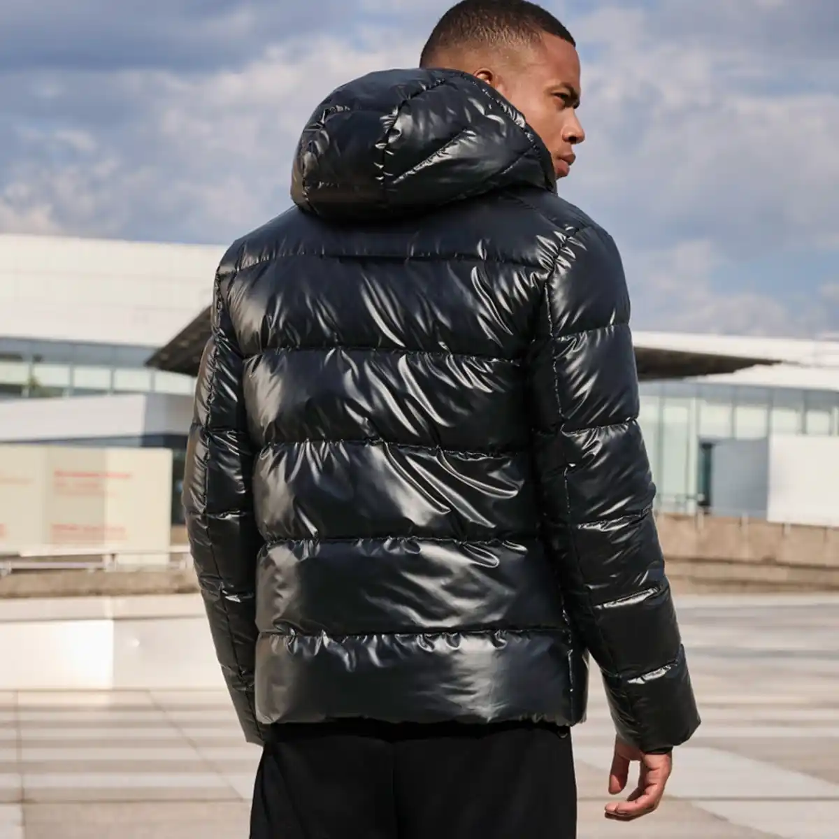 Bild 4 von Herren-Steppjacke mit Kapuze