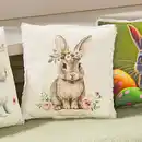 Bild 1 von Dekokissen mit flauschiger Rückseite, ca. 25x25 cm