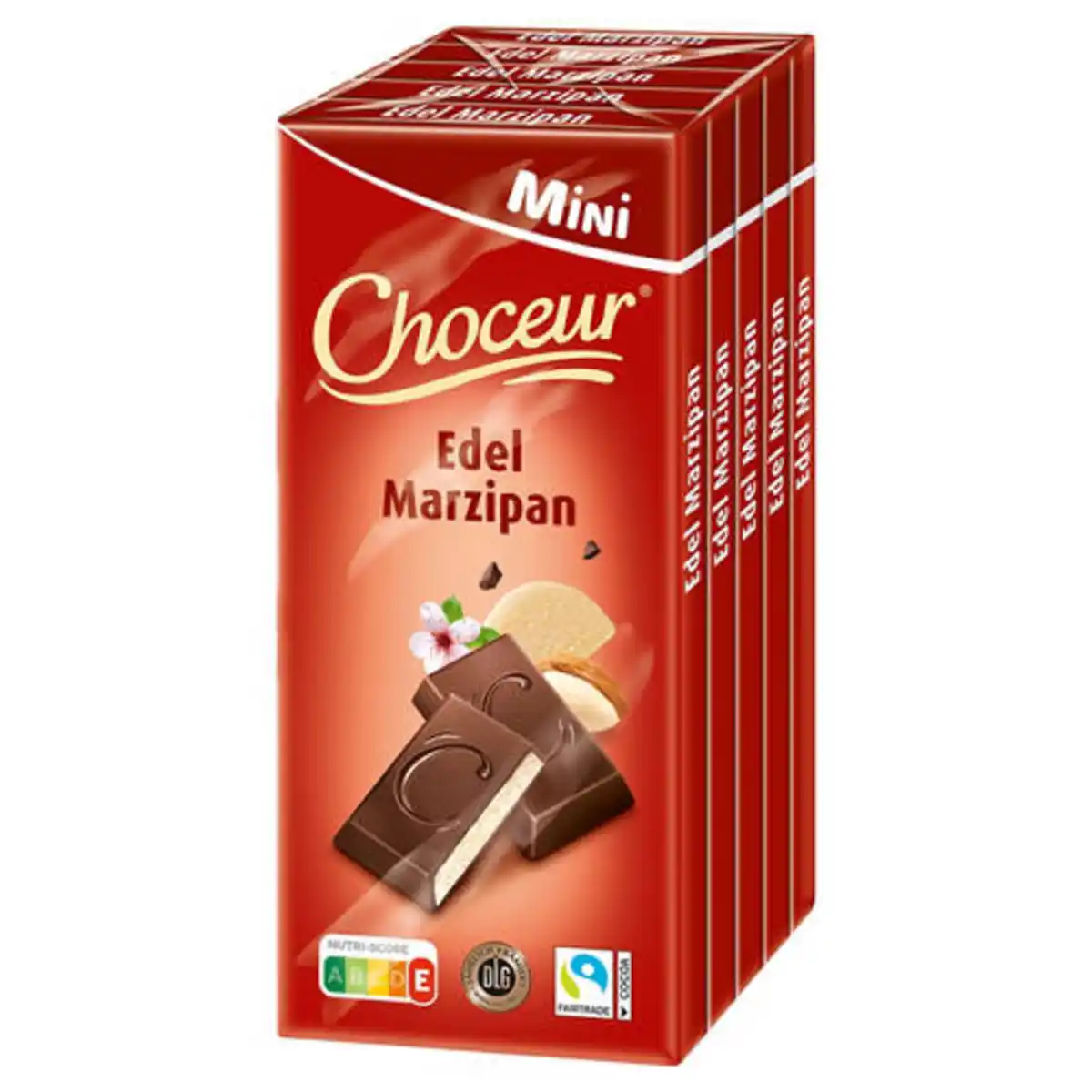 Bild 1 von CHOCEUR Mini Tafeln 200 g, Zartbitter-Marzipan
