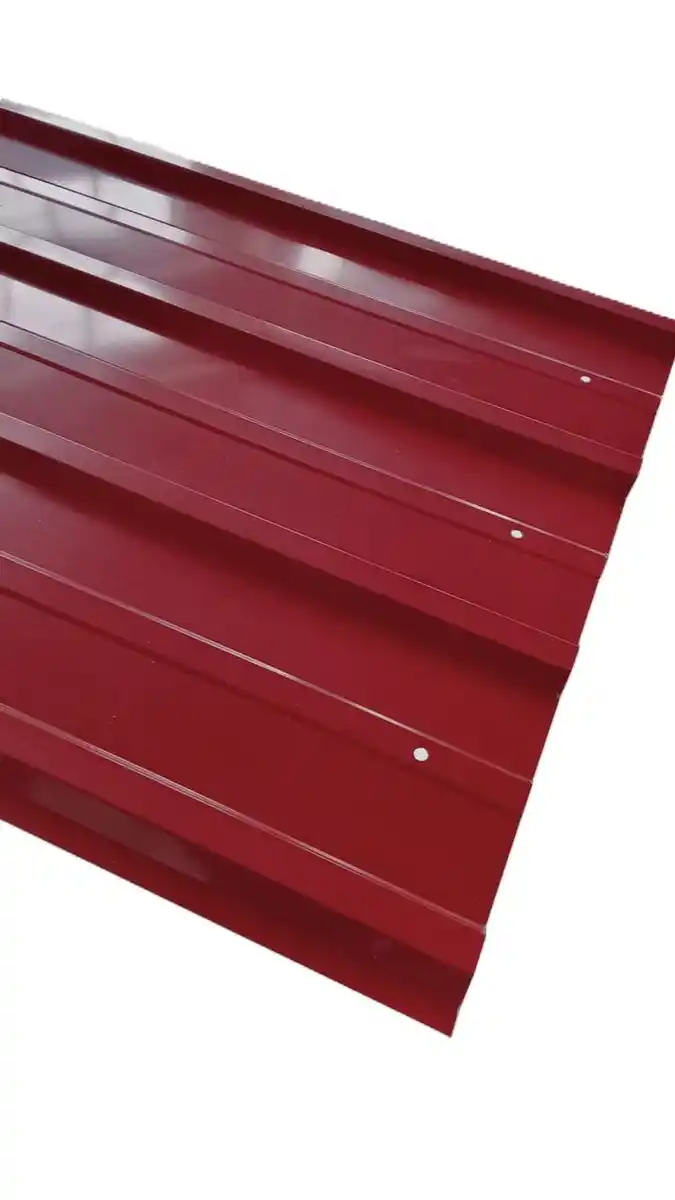 Bild 4 von Profi-/Trapezblech - 12er-Set, ca. 117 cm x 57 cm - Bordeaux-Rot