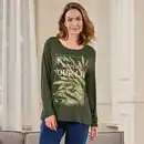Bild 1 von Damen-Langarmshirt mit Viskose