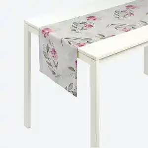 Tischläufer aus Polyleinen, ca. 40x140 cm