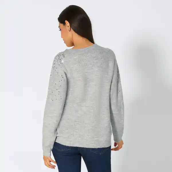 Bild 4 von Damen-Pullover mit Pailletten