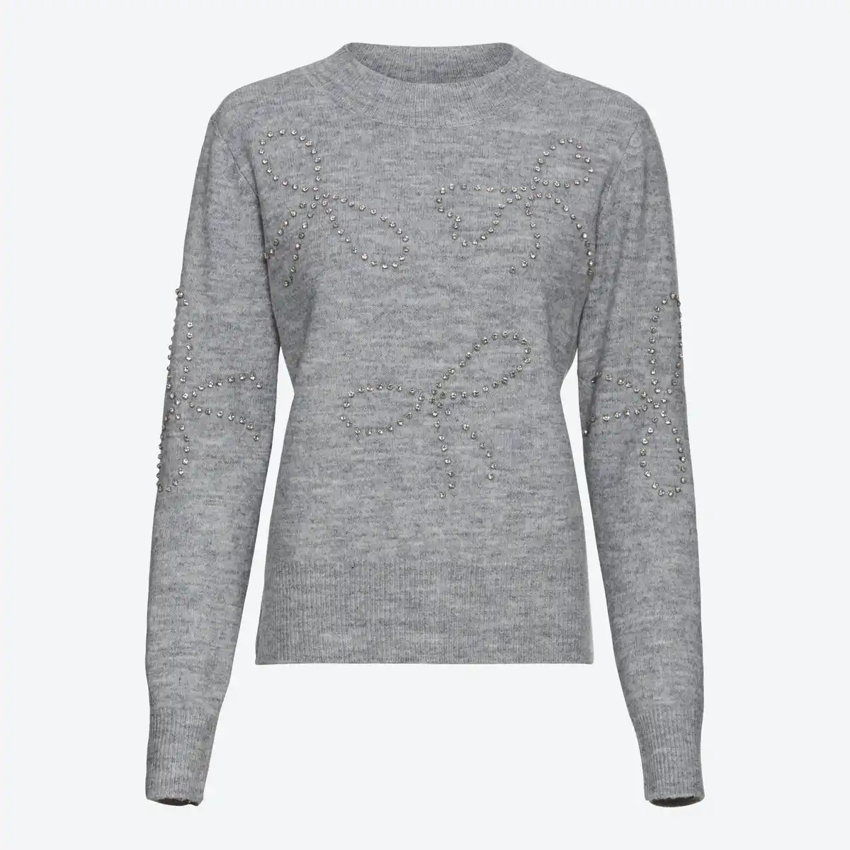 Bild 3 von Damen-Pullover mit Hotfix-Steinen