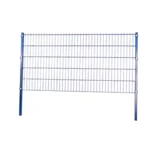 Doppelstabmattenzaun Komplett-Set, ca. 83 cm x 10 m - Anthrazit