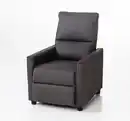 Bild 1 von TV-Sessel Relaxsessel mit verstellbarer Relaxfunktion, gepolstert, ca.  65 x 92 x 100 cm - Braun
