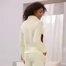 Bild 4 von Damen-Homewear-Sweatjacke mit Colorblock-Design