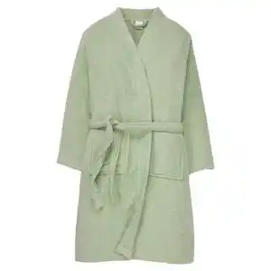 NOVITESSE Bademantel Unisex, Grün, S