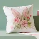 Bild 1 von Kissenhülle mit Hasenohren-Motiv, ca. 40x40 cm