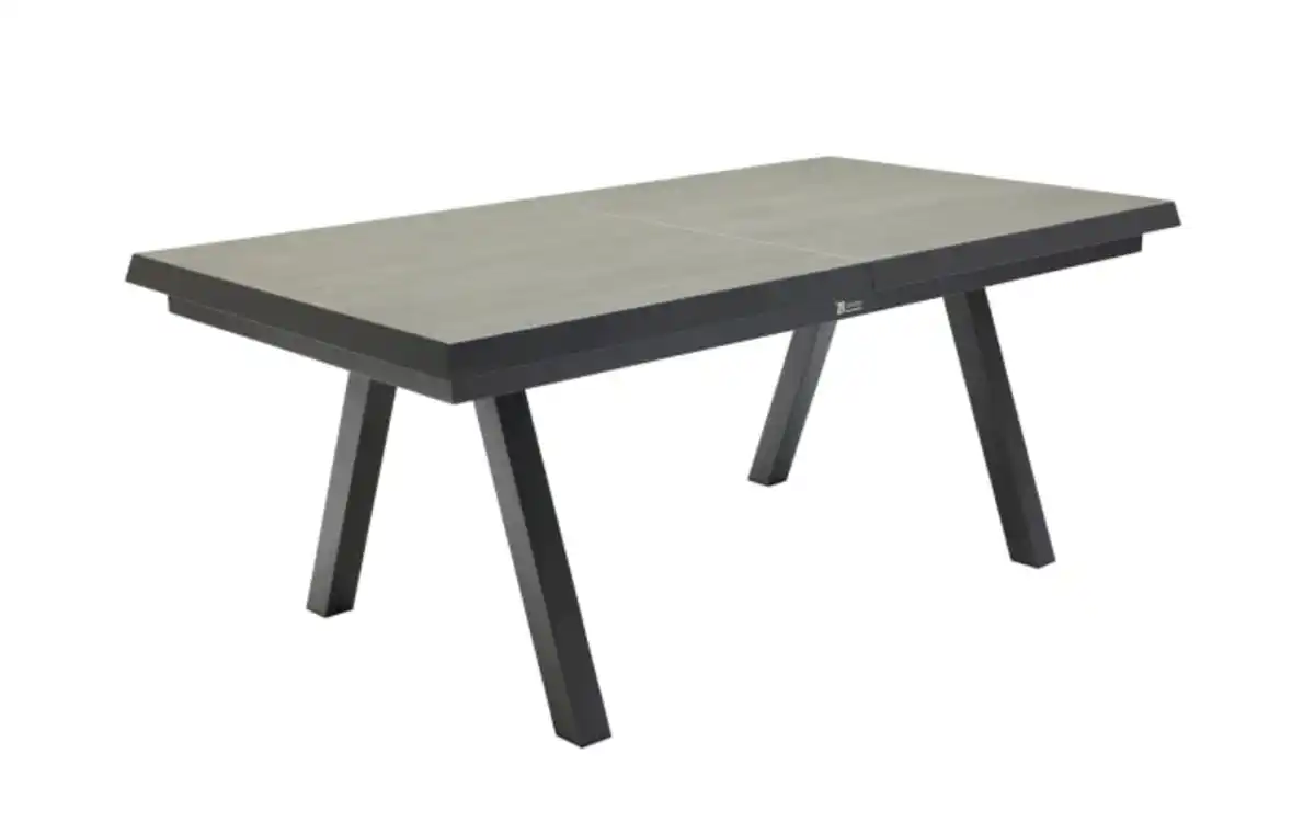 Bild 1 von outdoor (Gartenmöbel Mit Flair) - Ausziehtisch Vivera-Stone, anthrazit, inkl. Synchronauszug