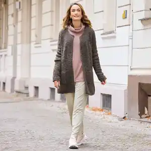 Damen-Velvethose mit Komforthosenschnitt