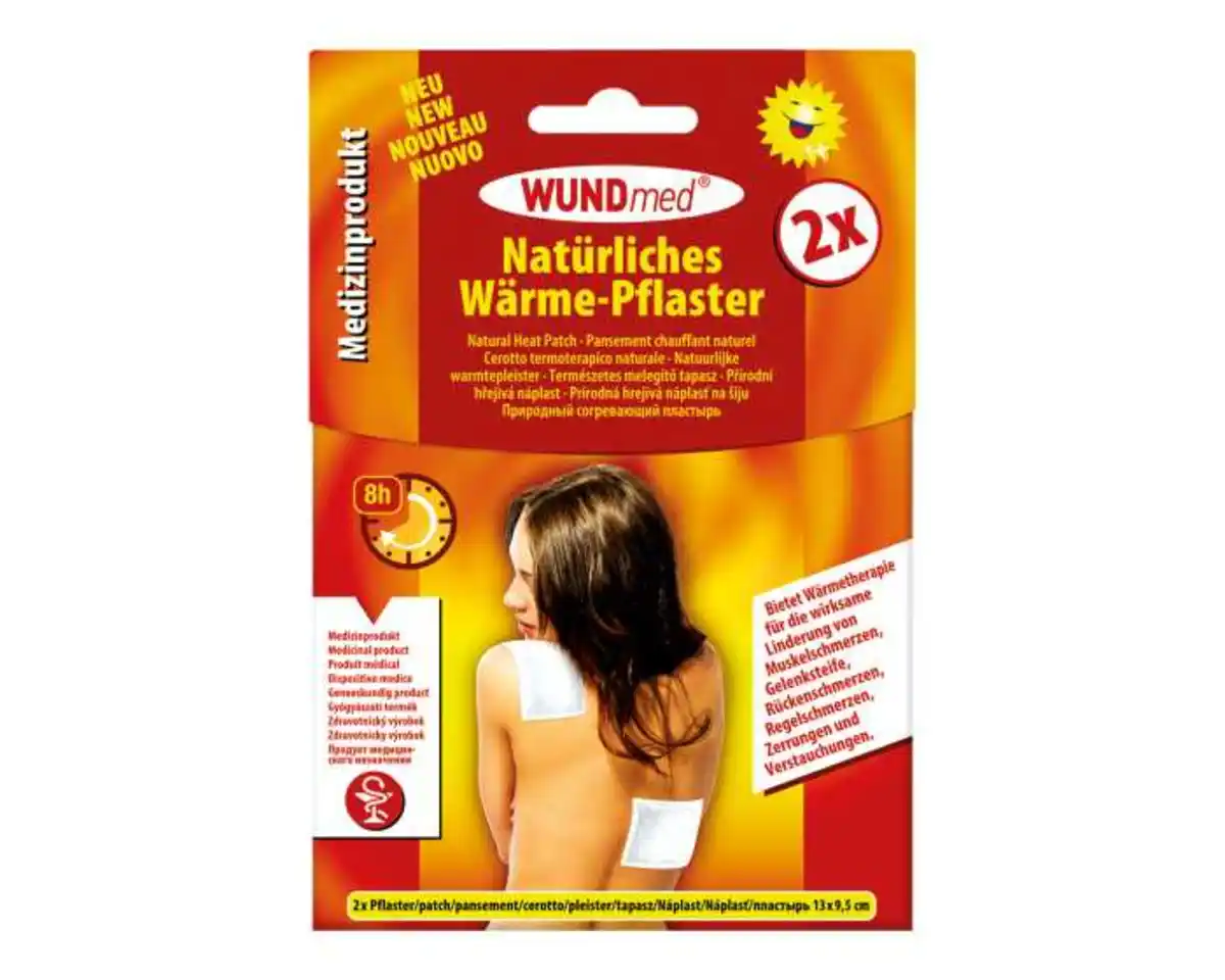 Bild 1 von WUNDmed®  Wärmepflaster 2er 13x9,5cm