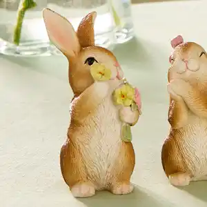 Deko-Hase aus Polyresin