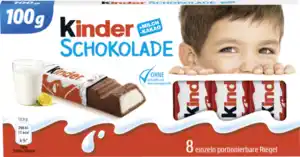 Ferrero Kinder Kinderschokolade, 100 g
