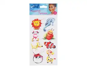Aquarell Tattoos Kinder