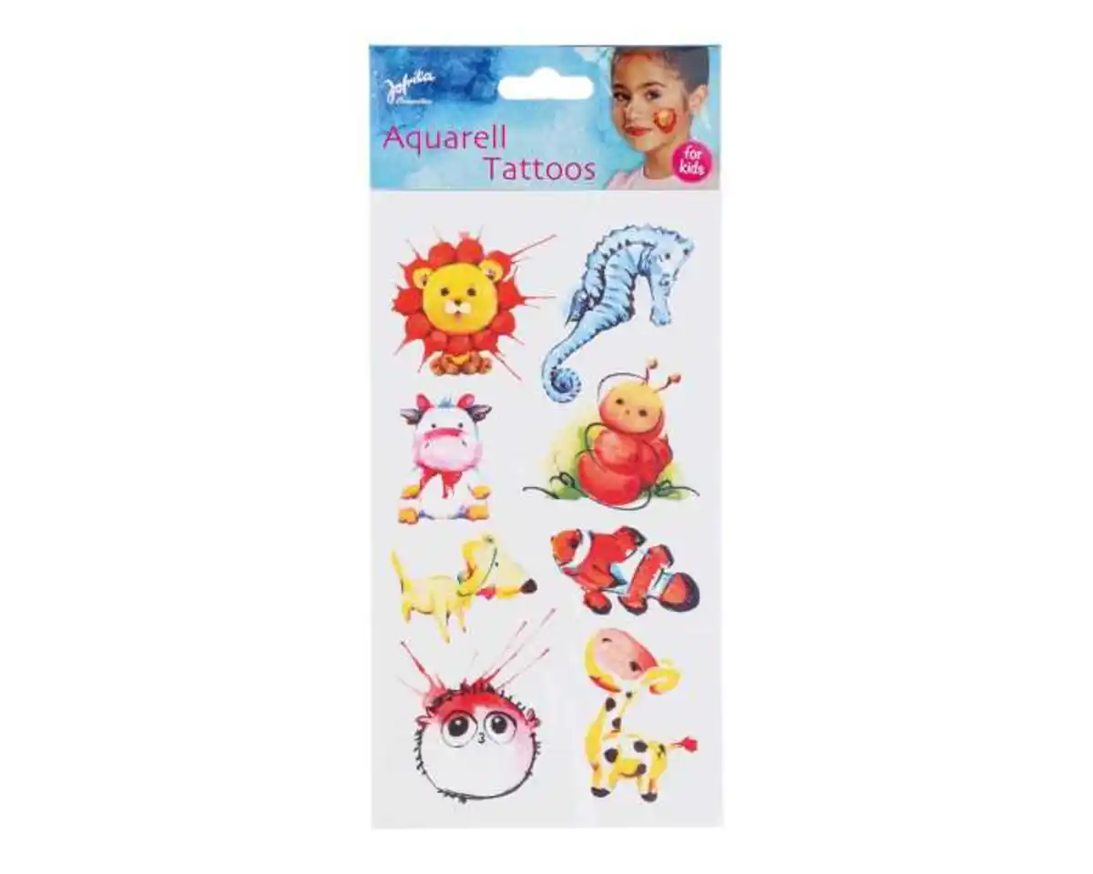 Bild 1 von Aquarell Tattoos Kinder
