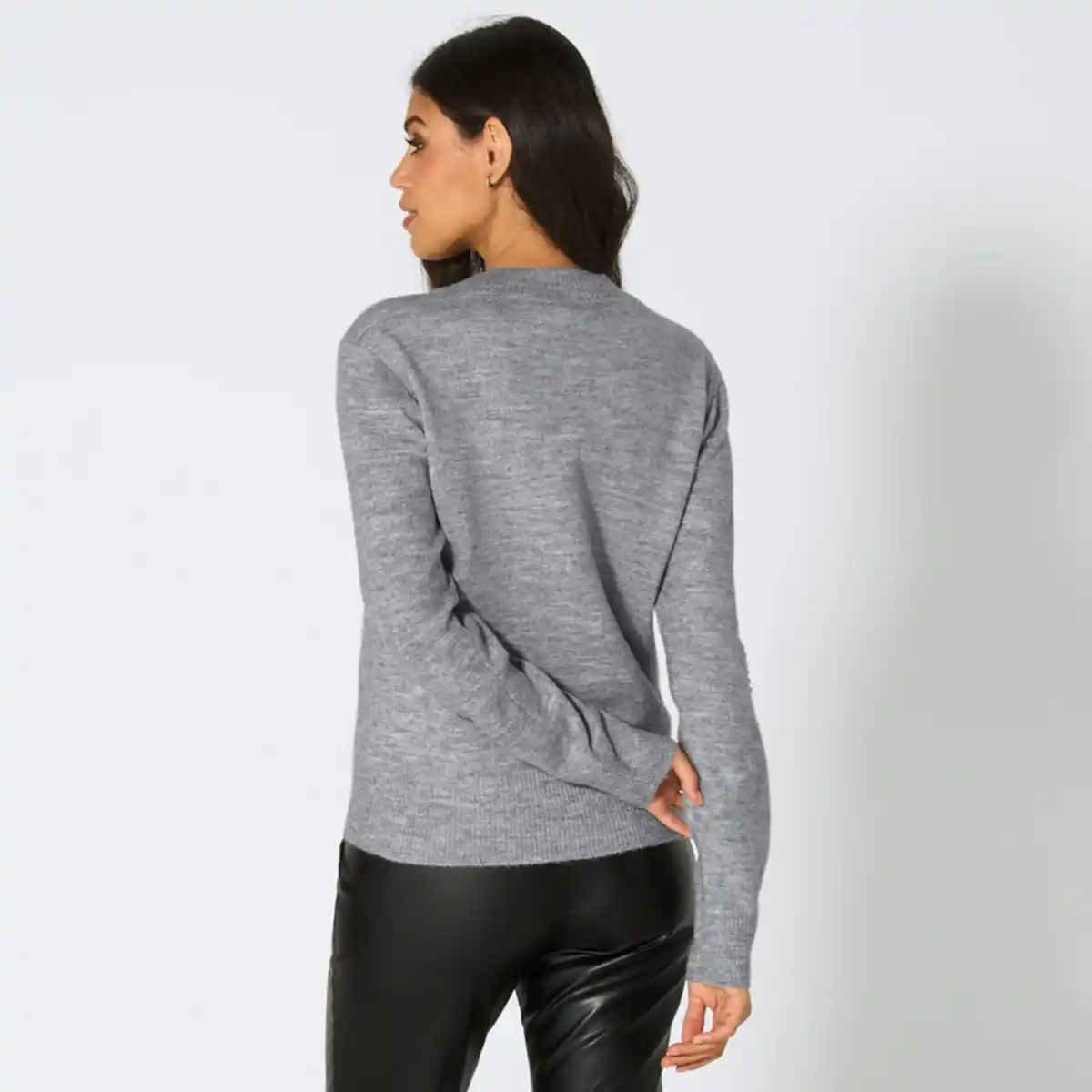 Bild 4 von Damen-Pullover mit Hotfix-Steinen