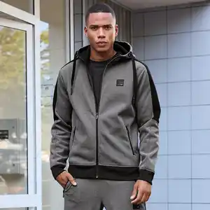 Herren-Sweatjacke mit Kapuze