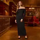 Bild 1 von Damen-Kleid in schulterfreiem Design