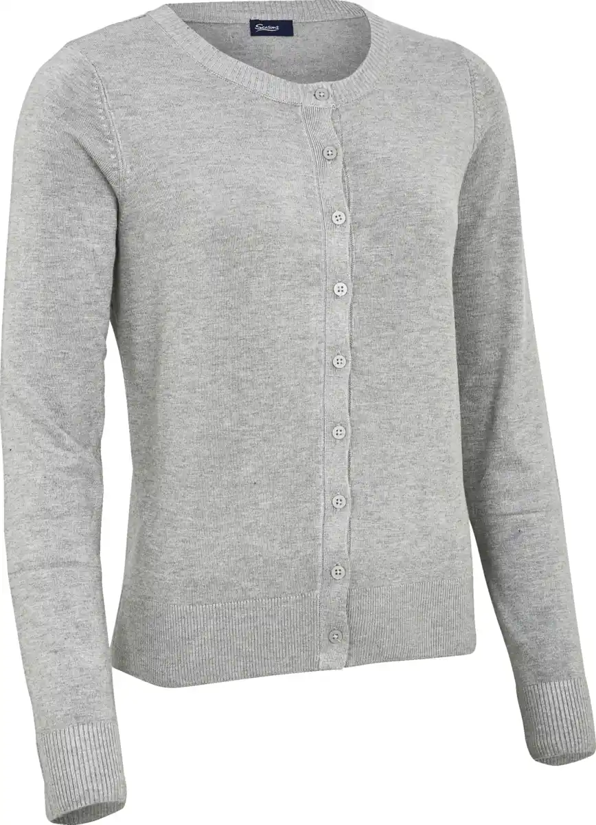 Bild 1 von IDEENWELT Feinstrick Cardigan grau Gr. L