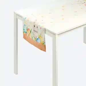 Tischläufer mit Oster-Motiv, ca. 40x140 cm