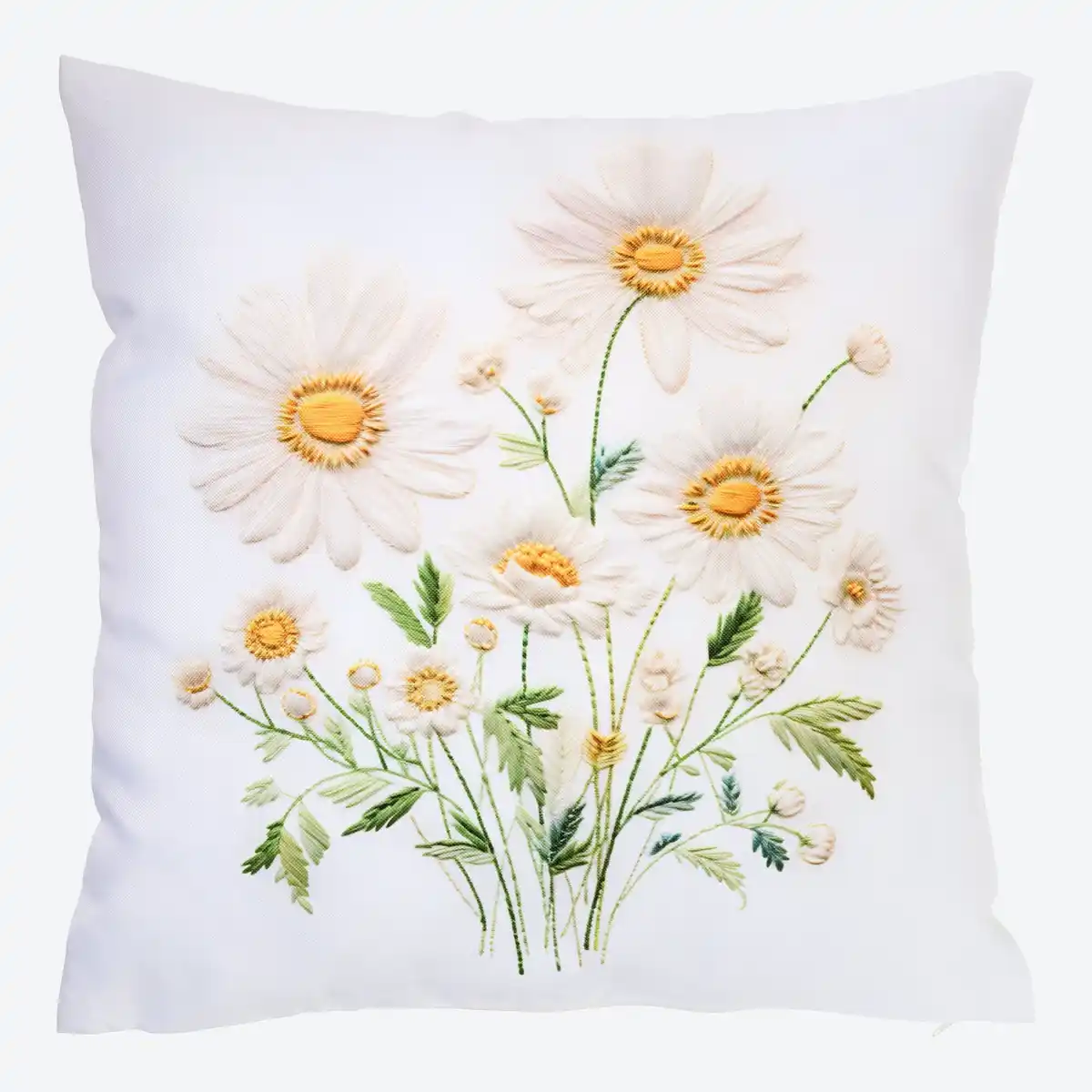 Bild 1 von Kissenhülle mit Blumendruck, ca. 40x40 cm