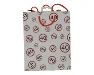 novooo Geschenktüte Jubiläum 40