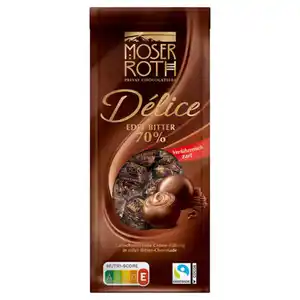 MOSER ROTH Delice Pralinen 140 g, Zartbitter
