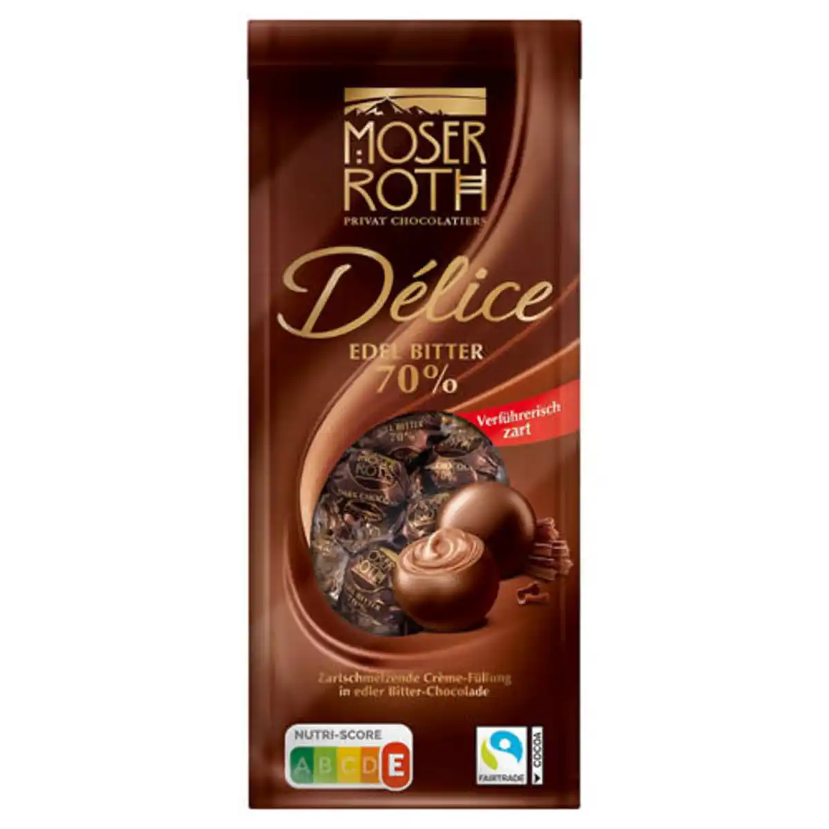 Bild 1 von MOSER ROTH Delice Pralinen 140 g, Zartbitter