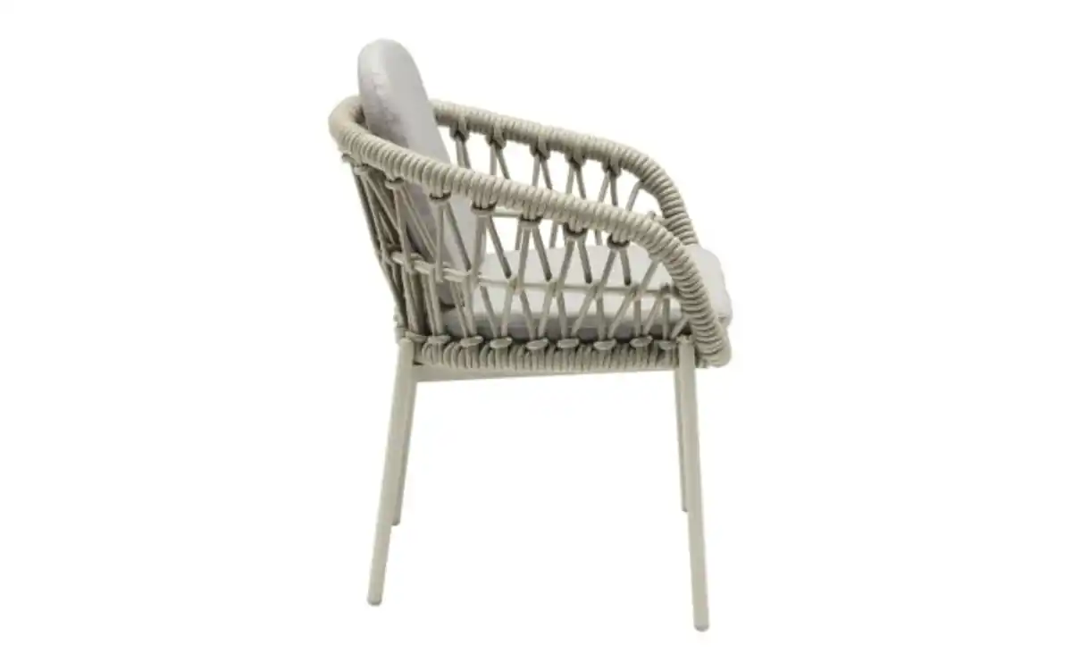 Bild 3 von Schöner Wohnen Kollektion - Gartenstuhl Bari, taupe/dunkelgrau, inkl. Kissen