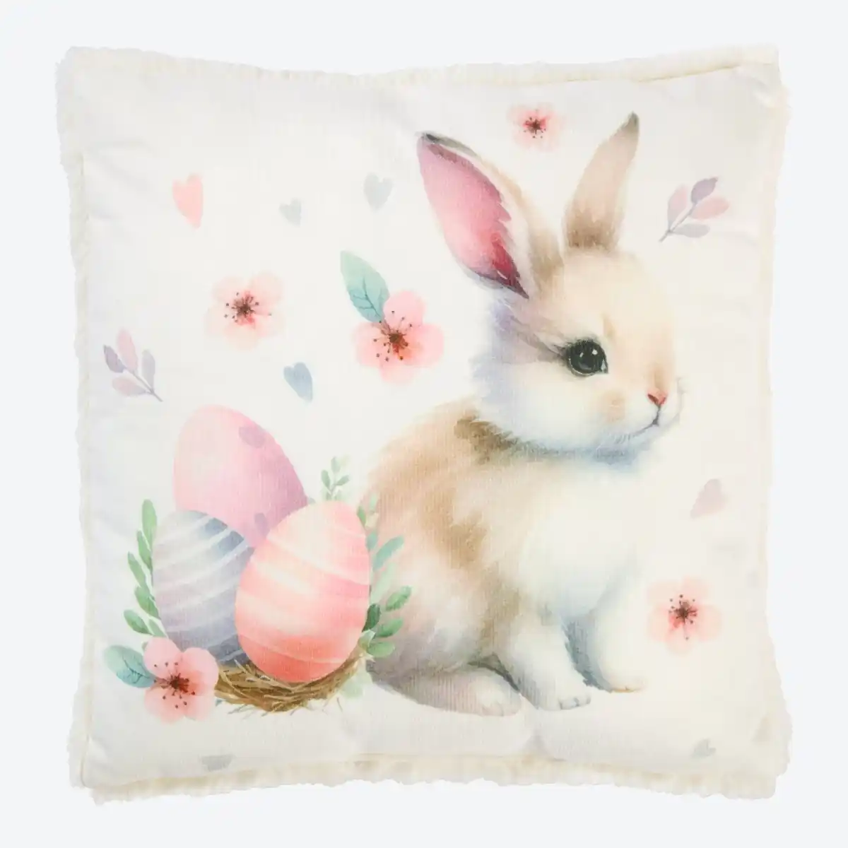 Bild 3 von Dekokissen mit flauschiger Rückseite, ca. 25x25 cm