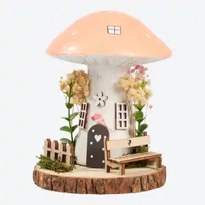 Deko-Pilzhaus, Ø ca. 12,5 cm