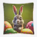 Bild 2 von Dekokissen mit flauschiger Rückseite, ca. 25x25 cm