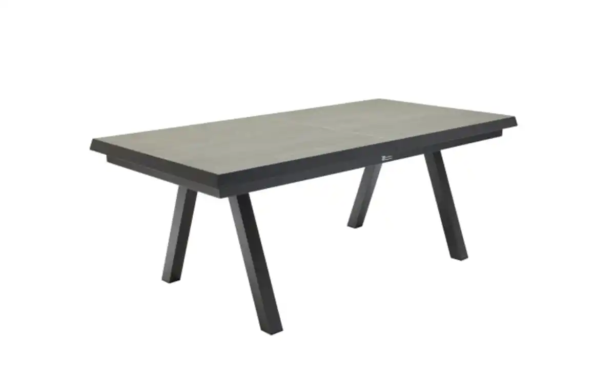 Bild 1 von outdoor (Gartenmöbel Mit Flair) - Ausziehtisch Vivera-Stone, anthrazit, inkl. Synchronauszug