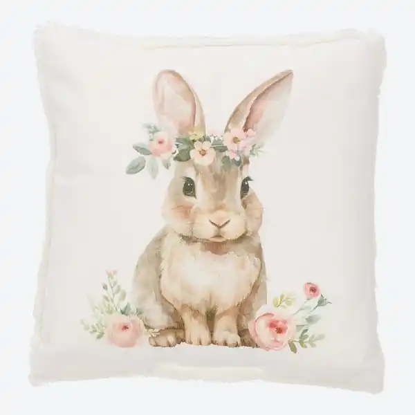 Bild 3 von Dekokissen mit flauschiger Rückseite, ca. 25x25 cm