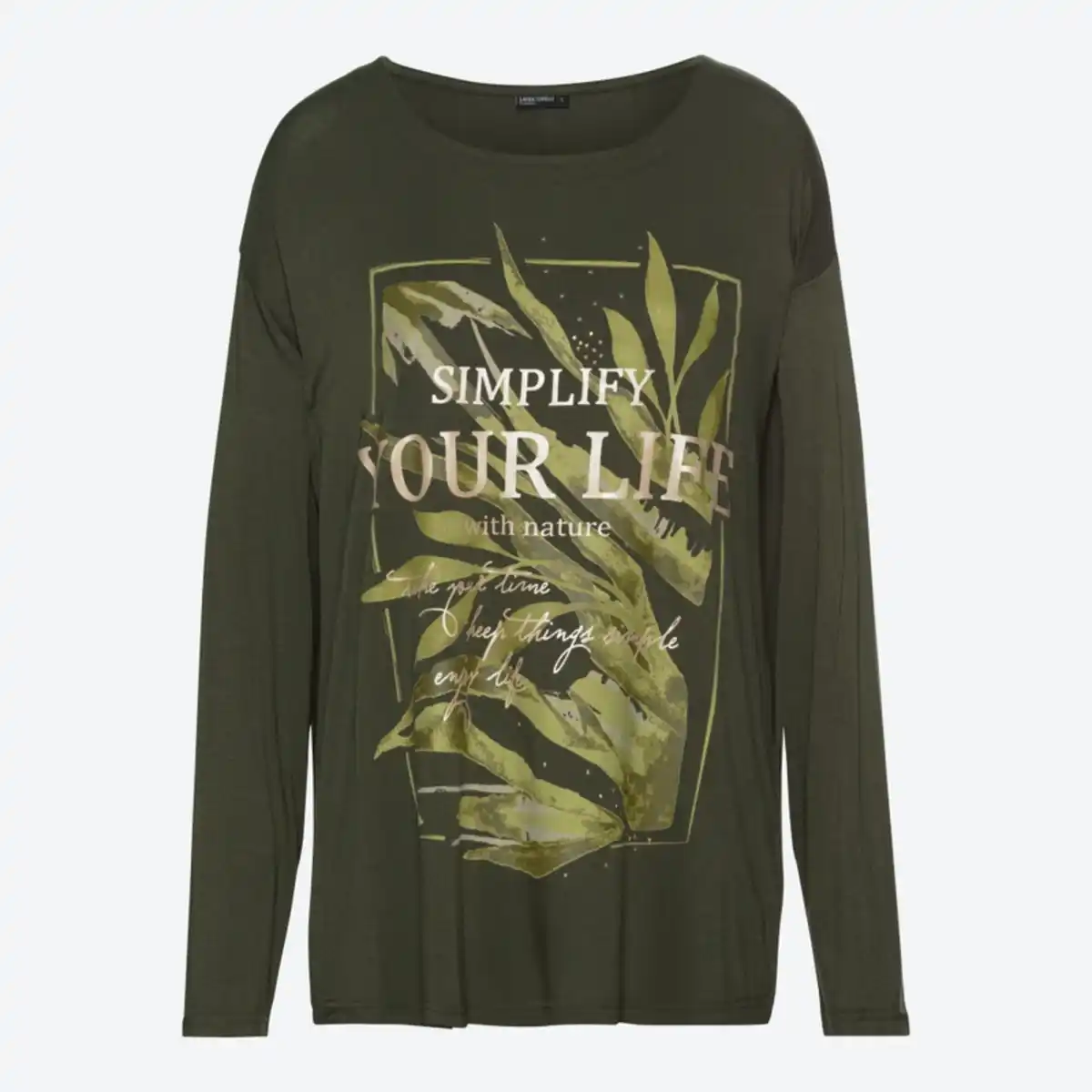 Bild 2 von Damen-Langarmshirt mit Viskose