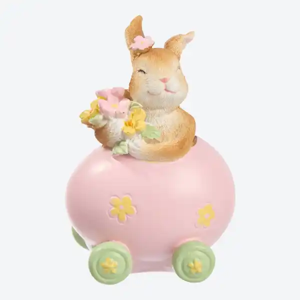 Bild 3 von Deko-Hase aus Polyresin, ca. 5,5x6,5x8,5 cm