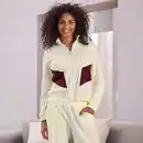Bild 1 von Damen-Homewear-Sweatjacke mit Colorblock-Design