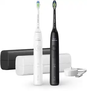 HX7119/02 Sonicare 5500 Schallzahnbürste schwarz/weiss
