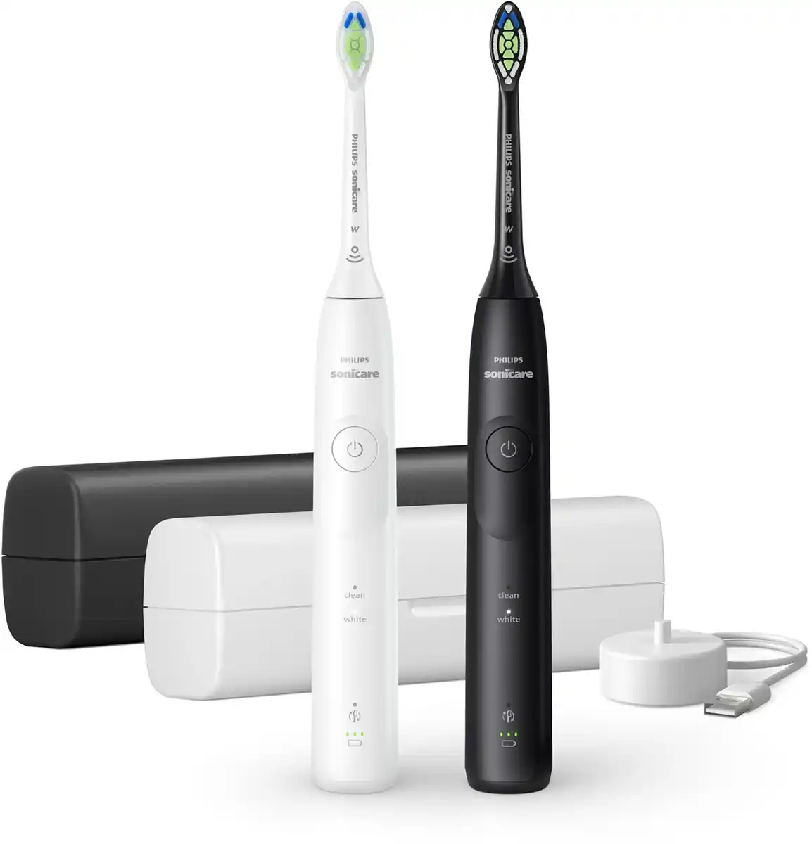 Bild 1 von HX7119/02 Sonicare 5500 Schallzahnbürste schwarz/weiss