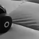 Bild 3 von 2 in 1 faltbares Bodensofa Bett mit Rückenlehne - Dunkelgrau