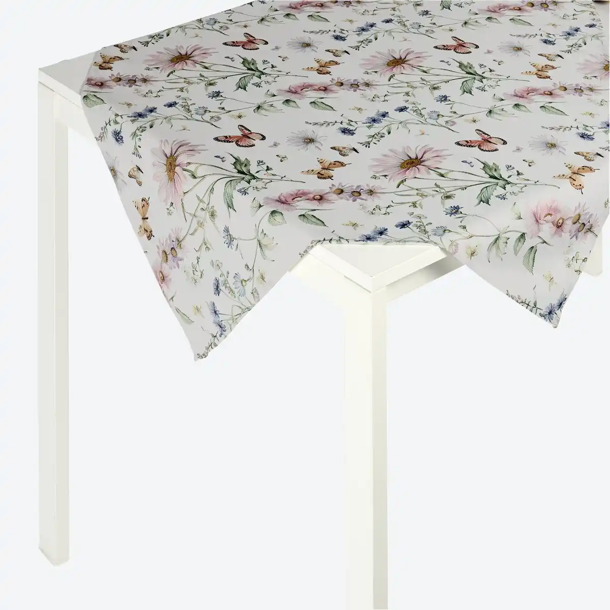 Bild 1 von Mitteldecke mit Blumen-Muster, ca. 80x80 cm