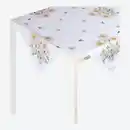 Bild 1 von Mitteldecke mit Blumen-Motiv, ca. 80x80 cm