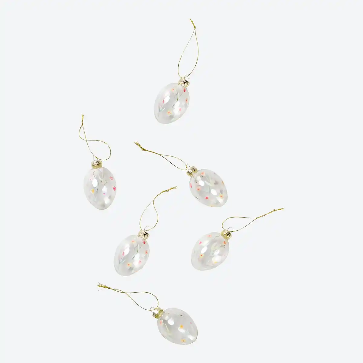 Bild 1 von Deko-Eier aus Glas, Ø ca. 4x6 cm