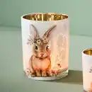Bild 1 von Kerzenglas mit Hasenmotiv
