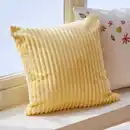 Bild 1 von Kissenhülle mit Flanell-Streifen, ca. 40x40 cm